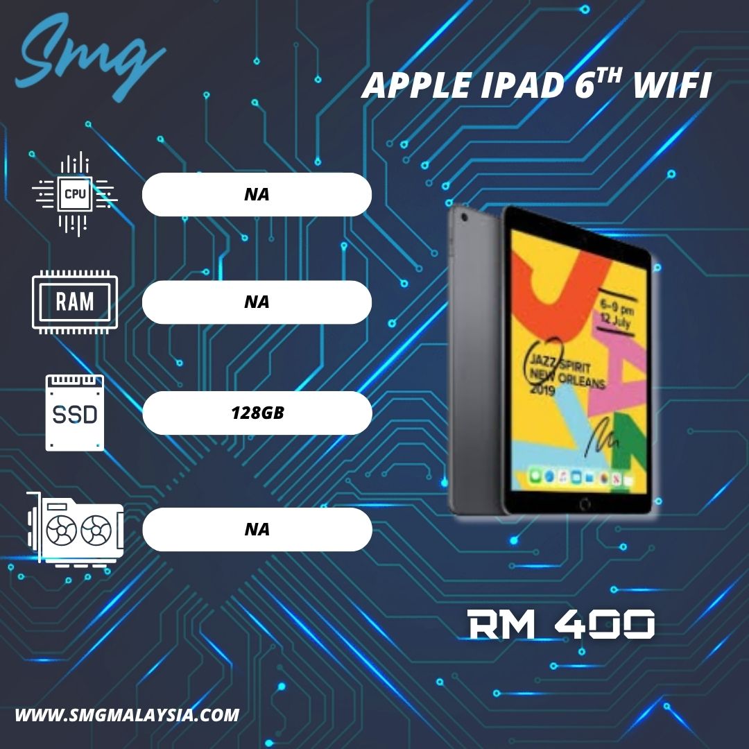 IPAD 6TH GEN