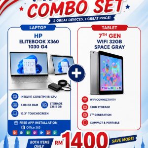 COMBO MERDEKA LAPTOP 360 & IPAD 7TH